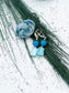 Larimar & Apatit Ohrringe