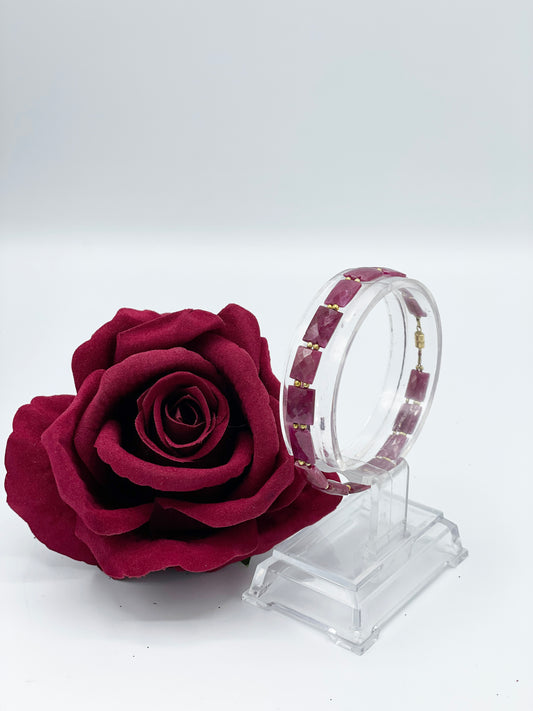 Rubin Armband