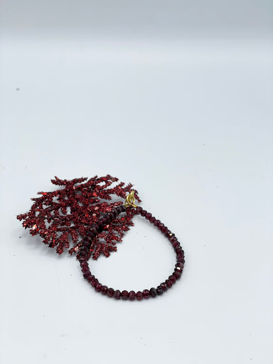 Granat Armband